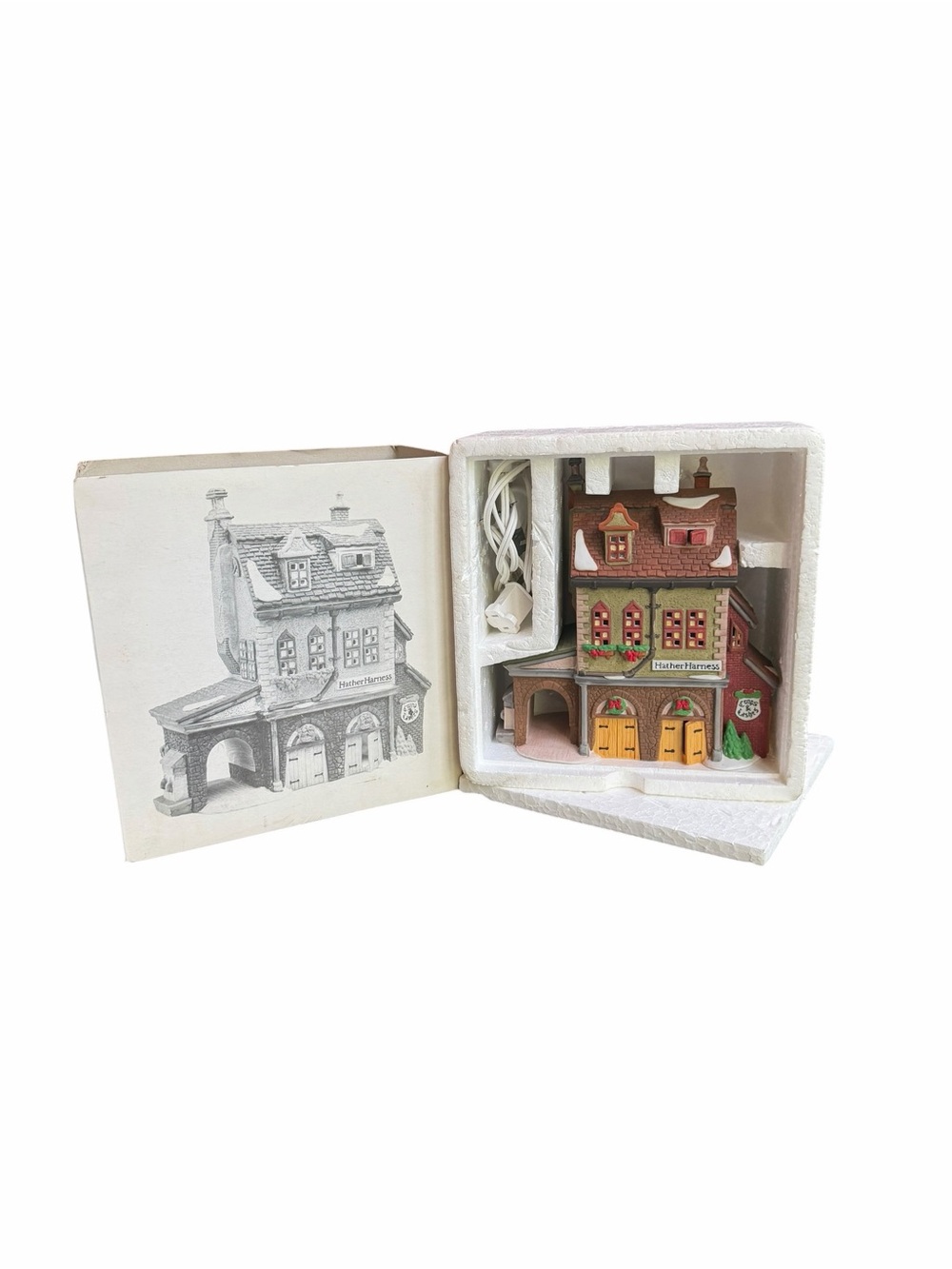 1994 Dept. 56 Dickens’ Village Series Handpainted Porcelain “Hather Harness”